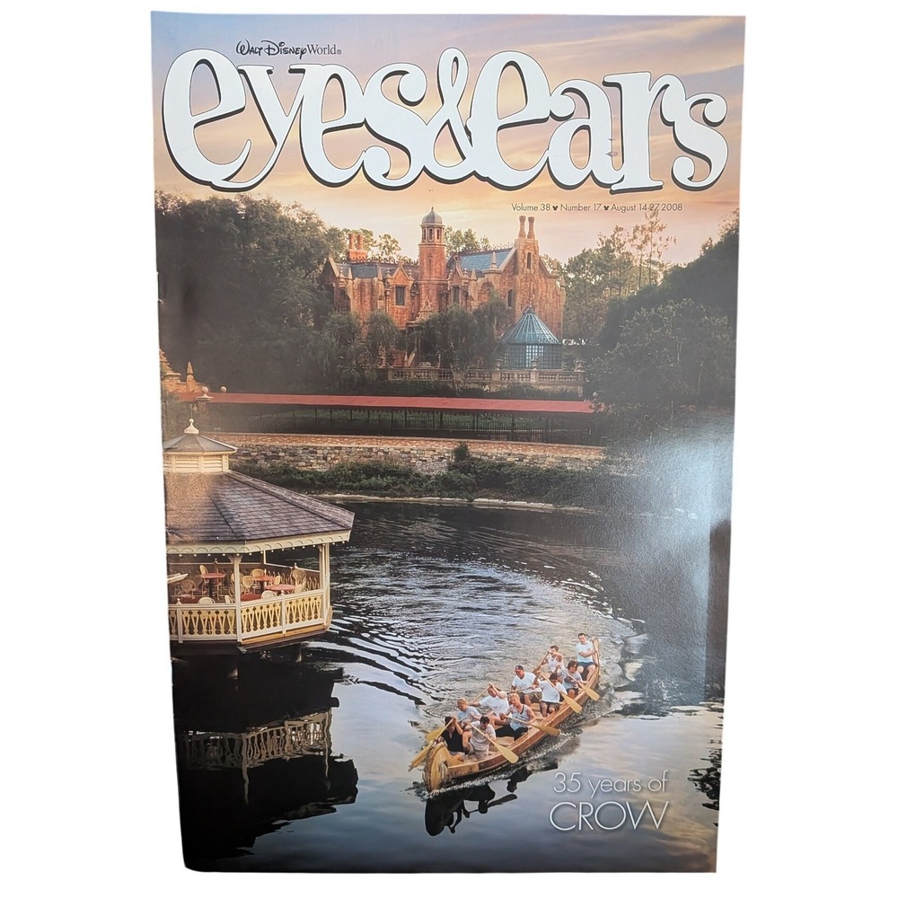 Walt Disney World Eyes‎ & Ears Magazine Vol 38 No 17 August 2008 Haunted Mansion